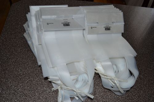 Uline Debbie Frosty Clear Shopping Bags 8.25 x 5.75 x 3&#034; Deep Lot of 79 Handles