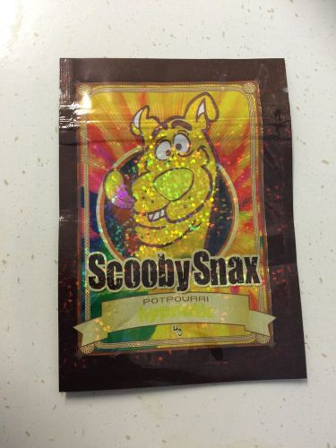 100 Sccoby Snax Hypnotic 4g EMPTYgood for crafts incense jewelry)