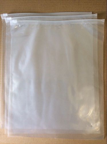 PE ZIP Lock Bags Clothing Packaging Bag 100pcs 25X30cm