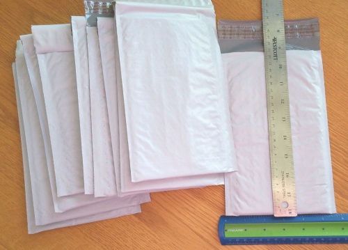 #00 Poly Bubble Mailers lot of 10.  5 X10  Mailers  Self Sealing