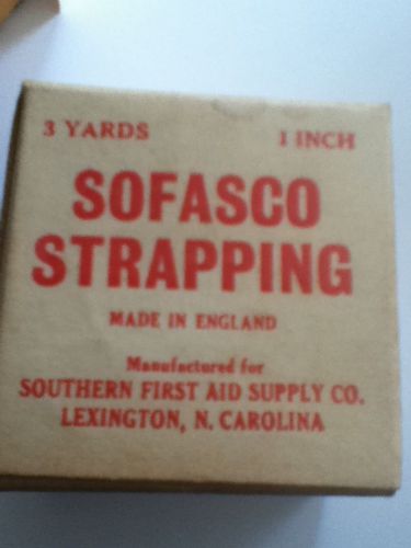 Vintage Sofasco Strapping 3 Yards X 1 Inch. Made In England As Dalmas Strapping