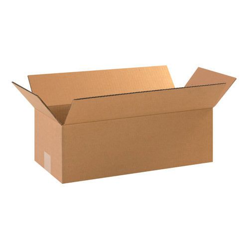 Box partners 18&#034; x 8&#034; x 8&#034; brown corrugated boxes. sold as case of 25 for sale