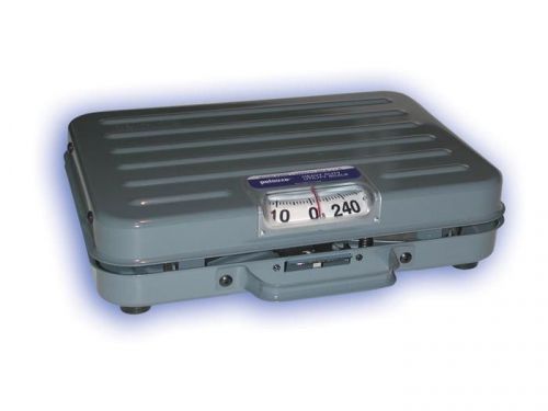 Rubbermaid commercial products p250s 250lb &#034;briefcase&#034; receiving scale 79040 for sale