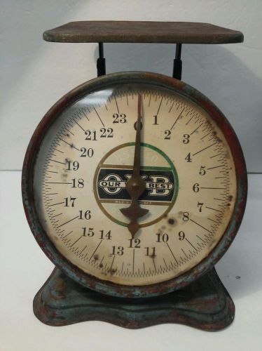 Vintage- Triner Scale and Mfg Co. Chicago- H.S.B.and Co.- Our Very Best