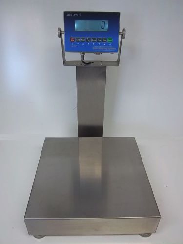 Sws-7611w 20&#034; x 20&#034;, lcd bench shipping scale 400 lb x 0.1 lb all ss washdown for sale