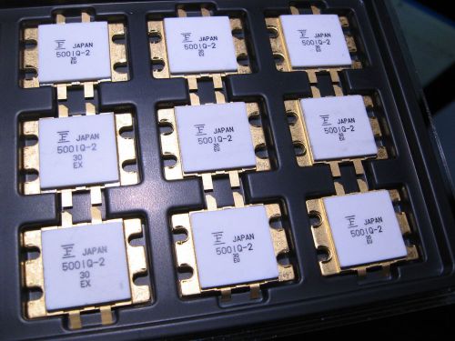 Qty 9 Fujitsu FLL500IQ-2 GaAs FET RF Microwave Transistors High Power GaAsFET