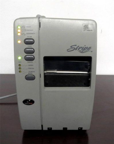 Zebra Stripe S400 Thermal Label Printer with Power Cord WARRANTY