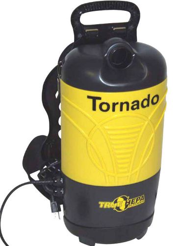 Tornado pac vac air comfort  6 quart back pack vacuum 93012 for sale