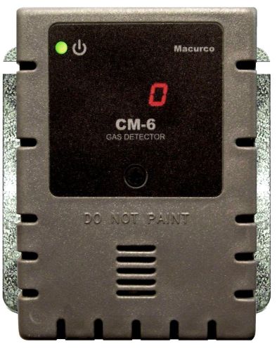 Macurco cm-6 carbon monoxide leak detector with alarm relays and buzzer for sale