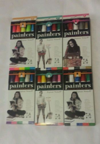 Elmers painters opaque paint markers lot of 6 pks new for sale