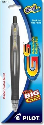 Pilot Pen Corporation of America G6 Gel Roller Ball Pen Black Set of 3