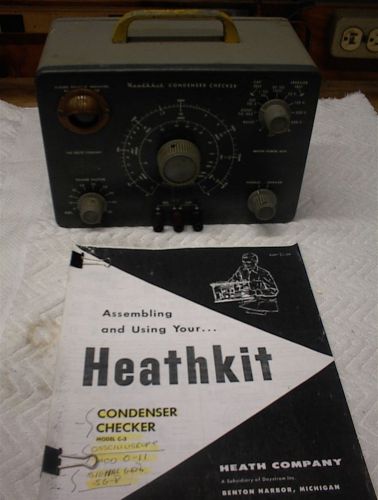Vintage Heathkit Condenser Tester C3 Audio Stereo Amp Hi-Fi Radio TV Tube