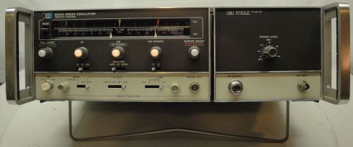 HP 8620C SWEEP OSCILLATOR WITH 86220A RF PLUG-IN (10 Mhz -1300 Mhz)