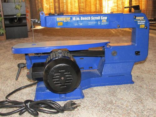 Benchtop pro- 16&#034; scroll saw tilt table w/ blade for sale