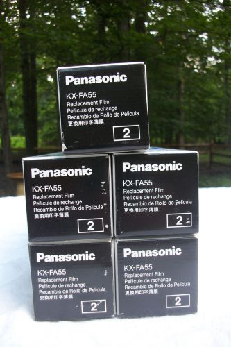 New 10 Rolls Genuine Panasonic KX-FA55 Replacement Fax Ink Film Roll