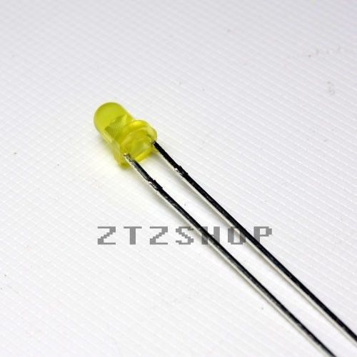 50 x LED Round 3mm Yellow Color