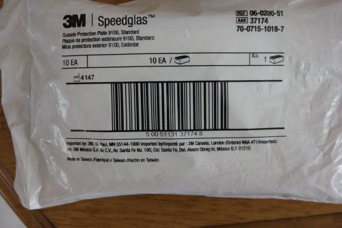 3M Speedglas 9100 Outside Protection Plate 10 PACK!! 06-0200-51