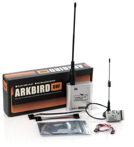 Arkbird long rang fpv uhf 433mhz rc control system tx/rx transmitter &amp; receiver for sale