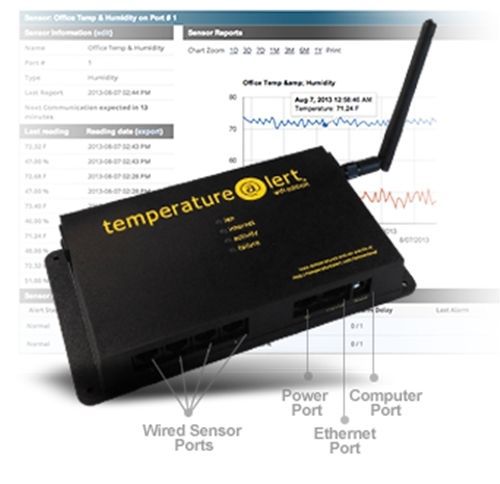 Temperature @lert alert WiFi Edition - WiFi Temperature Monitoring Systems