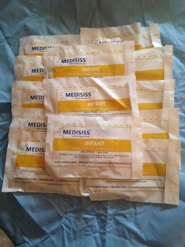Lot of 13 Medisiss Reprocessed OxiMax Infant Sensor HHS-MAX-1