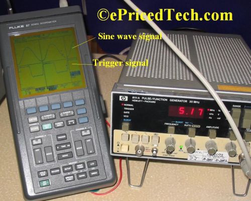 HP Agilent 8111A Pulse Function Generator 20MHz Tested
