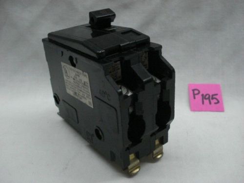 Square D Circuit Breaker,  40 Amp, Double Pole, 120/240 VAC, Type Q0B,  LP-9604