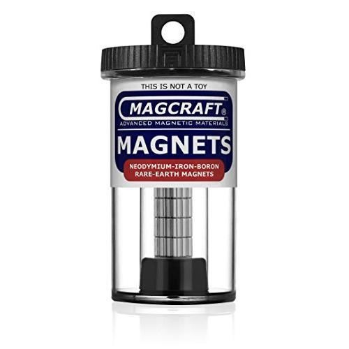 Magcraft nsn0576 1/8-inch by 1/4-inch rare earth rod magnets, 50-count new for sale