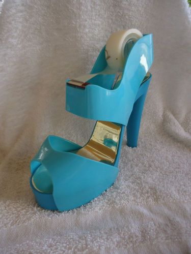 Ladies &#034;BLUE HIGH HEEL&#034;scotch tape dispenser