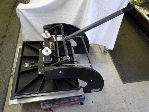 Mcdonald model 405 dry mounting laminating heat press 22&#034;x26&#034; 110v will ship for sale