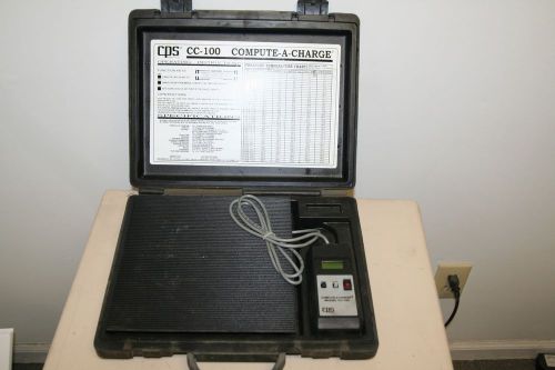 CPS Model CC-100 Compute- Charge Charging Scale - Used but working fine - B252