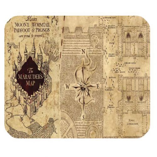 Marauders Map Mouse pad Mice Mats For Gaming Anti slip with rubbet backed