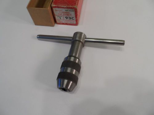 Machinist Tool: Starrett T Handle Tap Wrench #93C