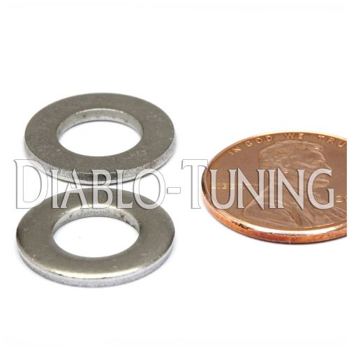 M8 / 8mm - Qty 10 - Metric DIN 125A Flat Washer 18-8 Stainless Steel