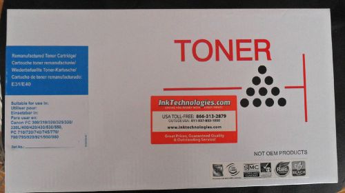 CANON E40/E31  LASER TONER  BLACK / by INK TECHNOLOGIES