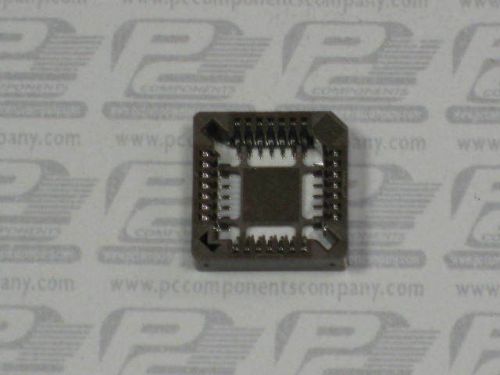 30-pcs conn plcc socket skt 28 pos 1.27mm solder st smd tube plcc-28-p-t-smt for sale