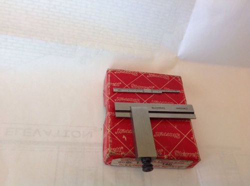 Starrett # 14D Double Steel Square .With Graduated Bevel &amp; Narrow Blades