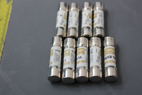 9 LITTELFUSE FAST ACTING PHOTOVOLTAIC FUSE KLKD 1A 600V AC/DC (S23-T-7A)