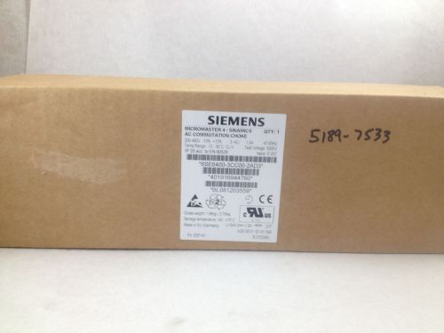 Siemens AC Commutation Choke 6SE6400-3CC00-2AD3 MicroMaster
