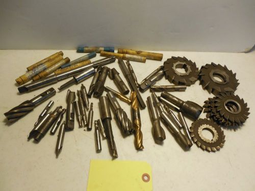END MILL TOOLING LOT ENDMILLS CUTTERS. LB9