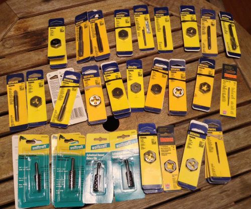 Huge lot new hanson irwin taps &amp; dies rotary rasp $.99 no reserve! for sale