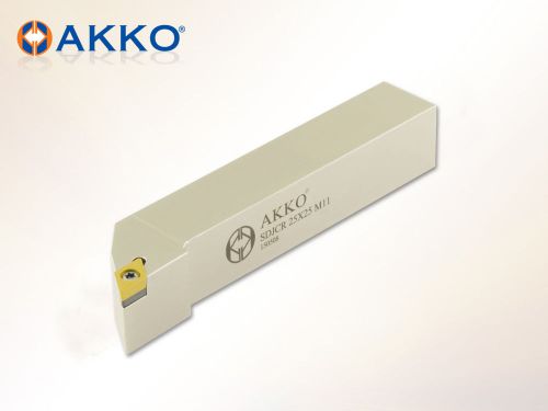 Akko SDJCR 2525 M11 for DCM. 11T3.. External Turning Tool Holder 93° degrees
