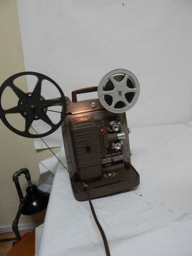Vintage bell &amp; howell 253a 8mm film movie projector/motor works with a movie! for sale