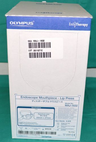 Box of 50 Olympus Maj-1632 Endoscope Mouthpiece Lip Press NEW 2016-02