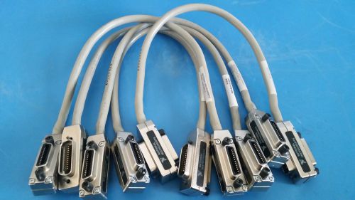 Lot of 5 NI (2x 763507 0.5 Meters + 3x 763061 0.6 Meters) Type X2 GPIB Cable