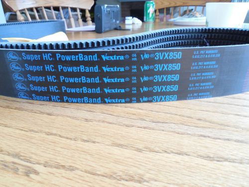SUPER HC POWER BAND vextra  V-BELT 5/3VX850 2&#034;W 85&#034;CIRC