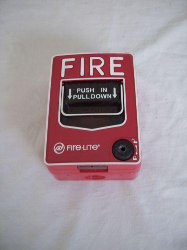 Honeywell bg-12 fire-lite alarms manual fire pull station for sale