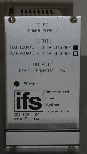 International Fiber Systems IFS PS-R3 power supply