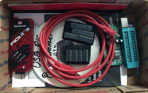 Microchip Pickit 3 with 15 Pic Microcontrollers, US Seller, Free shipping