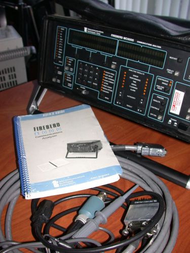 TTC Fireberd 6000  Analyzer &amp; Screw-on-tip Tektronix 013-071 w/ opt 6001