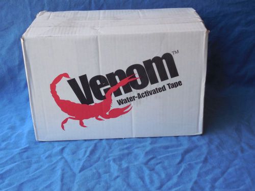 Venom Reinforced Tape 6 Rolls 72mm X 500&#039;  Carton Sealing Tape Water Activated